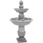 2-Tier Outdoor Water Fountain – French Garden Design