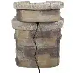 3-Tier Brick Steps Outdoor Fountain5