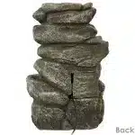 6-Tier Stone Falls Indoor Tabletop Fountain with LED Light4