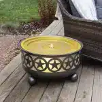 All Star Galvanized Iron Bowl Outdoor Water Fountain3