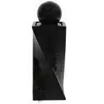 Black Ball Solar Outdoor Water Fountain7