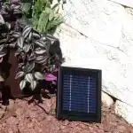 Black Ball Solar Water Fountain with Battery Backup and LED Light5