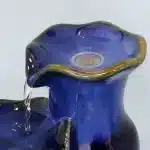 Blue Glazed Pitchers Ceramic Tabletop Fountain5