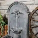 French-Inspired Outdoor Wall-Mounted Fountain6