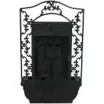 French Lily Outdoor Wall Fountain with Battery Backup5 French Lily Outdoor Wall Fountain with Battery Backup5