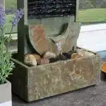 Half Moon Slate Tabletop Fountain3.