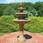 Large 4-Tier Eggshell Outdoor Fountain with LED Lights3