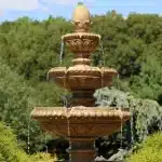 Large 4-Tier Eggshell Outdoor Fountain with LED Lights6