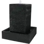 Large Pillar Outdoor Water Fountain with LED Lights (1)