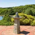 Layered Pyramid Slate Outdoor Fountain4