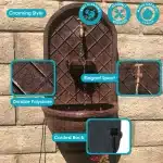 Messina Solar Wall Fountain1.
