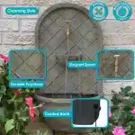Messina Solar Wall Fountain9.