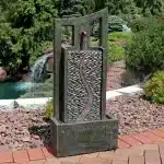 Modern Road Outdoor Fountain with LED Light3