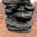 Rock Falls Electric Waterfall Fountain with LED Lights5