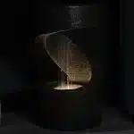 Winding Showers Indoor Waterfall Fountain with LED Light5