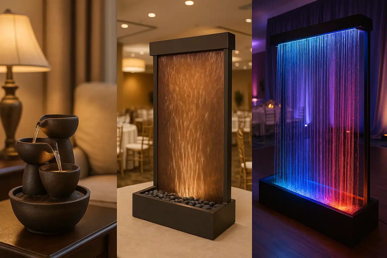 Pop-Up Fountains The Trendy Water Features Redefining Events