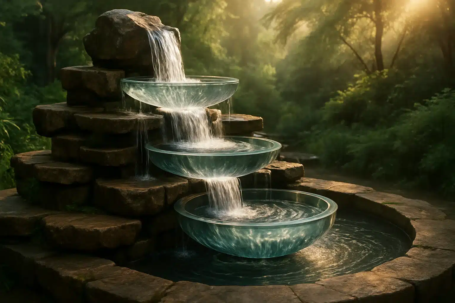 377.1.Multi-level-fountains