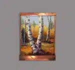 Birch Trees Wall Fountain