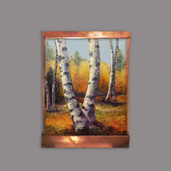 Birch Trees Wall Fountain