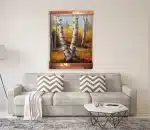 Birch Trees Wall Fountain