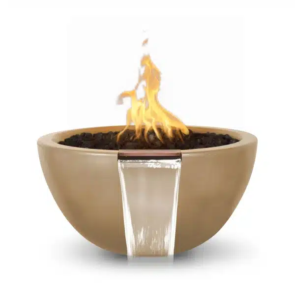 Luna GFRC Fire & Water Bowl