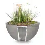 Luna GFRC Planter & Water Bowl