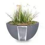 Luna GFRC Planter & Water Bowl