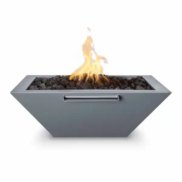 Maya Powder Coated Fire & Water Bowl