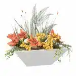 Maya Powder Coated Planter Bowl1 Maya Powder Coated Planter Bowl