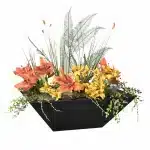 Maya Powder Coated Planter Bowl2 Maya Powder Coated Planter Bowl