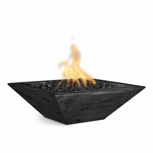 Maya Wood Grain Fire Bowl