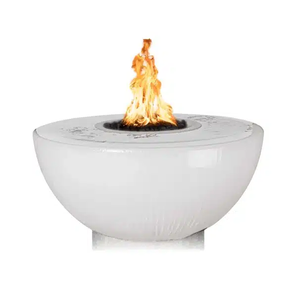 Sedona GFRC Fire & Water Bowl - 360° Spill
