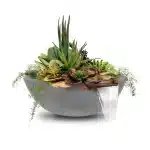 Sedona GFRC Planter & Water Bowl