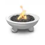 Sedona Powder Coated Fire Bowl with Round Legs Sedona Powder Coated Fire Bowl with Round Legs