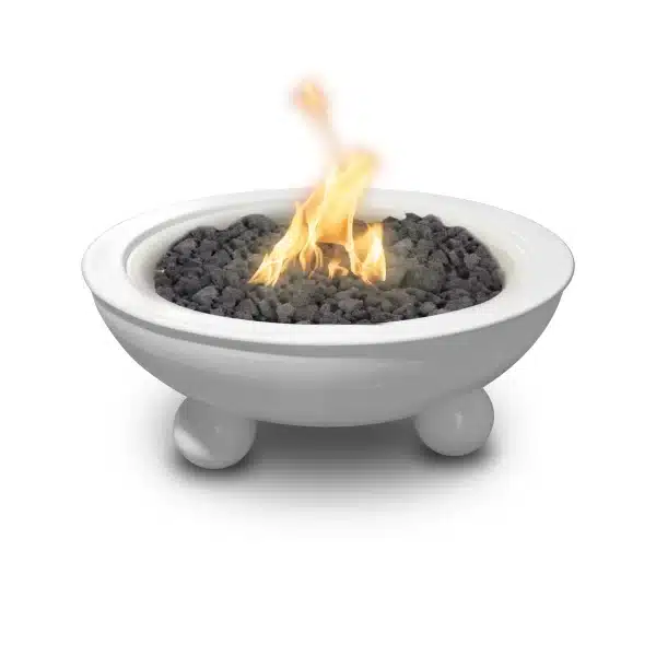Sedona Powder Coated Fire Bowl with Round Legs