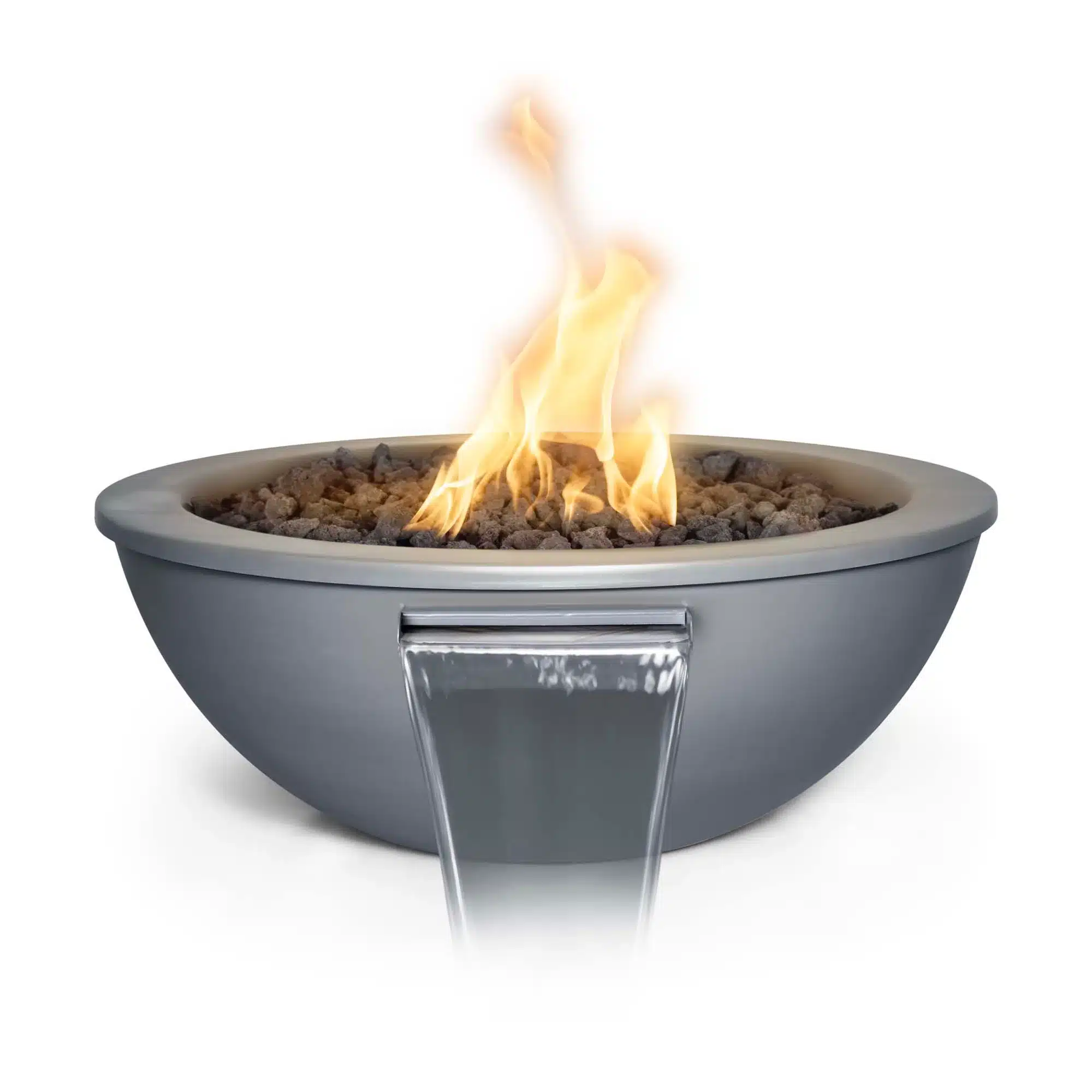 Sedona Powder Coated Fire and Water Bowl 1 Sedona Powder Coated Fire and Water Bowl