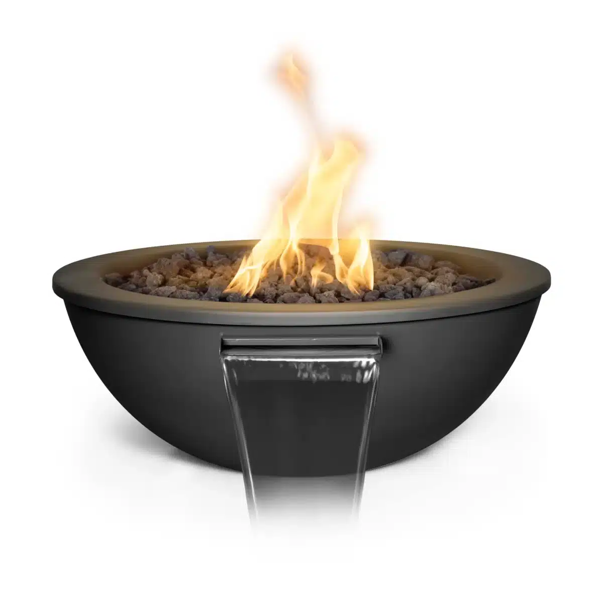 Sedona Powder Coated Fire and Water Bowl Sedona Powder Coated Fire and Water Bowl