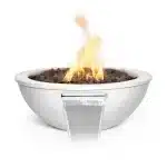 Sedona Powder Coated Fire and Water Bowl 2 Sedona Powder Coated Fire and Water Bowl